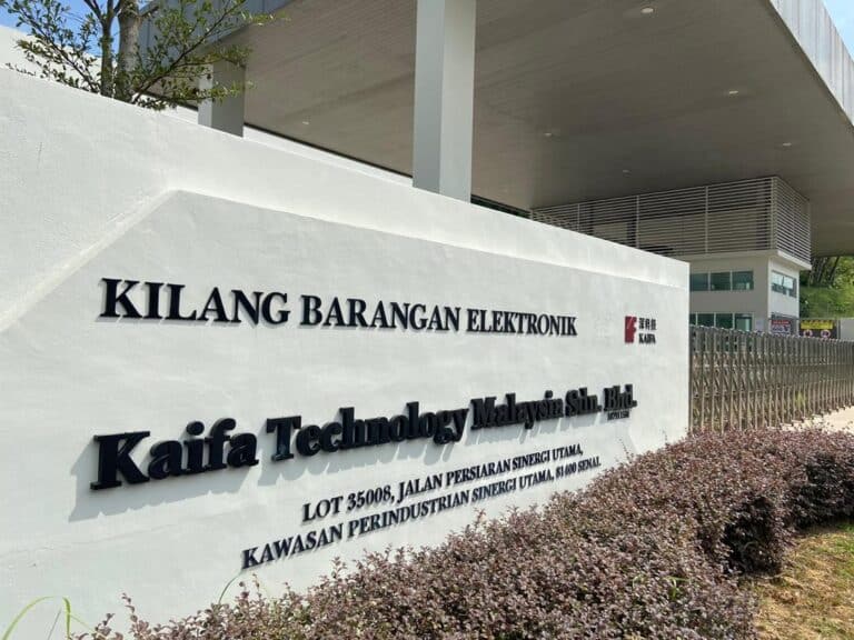 Kaifa Technology Malaysia, Senai, Johor