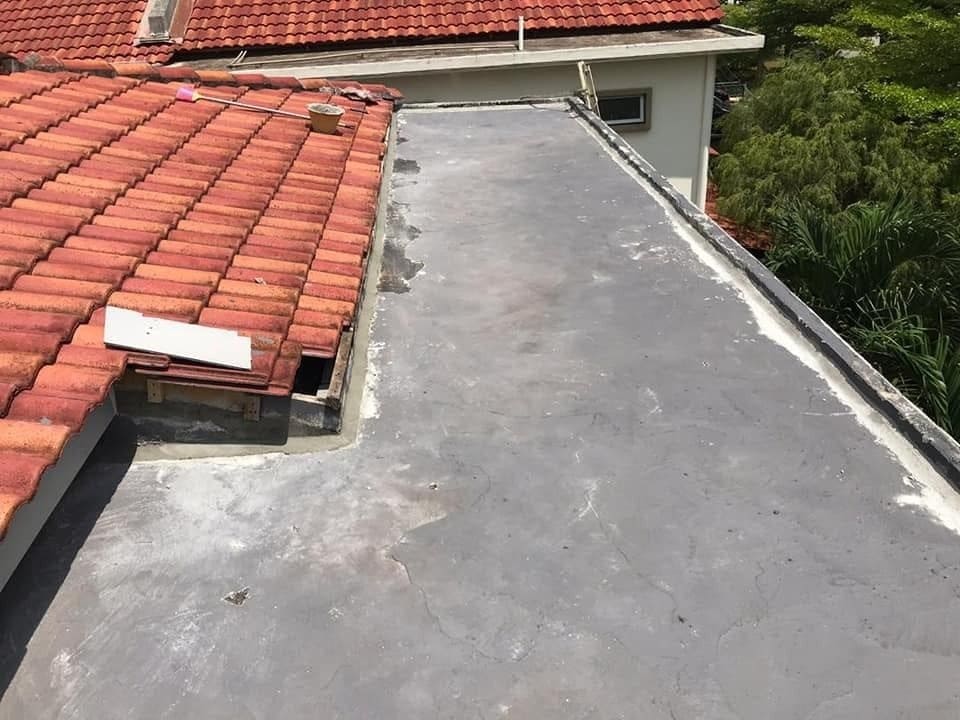 Broken Roof Shingles